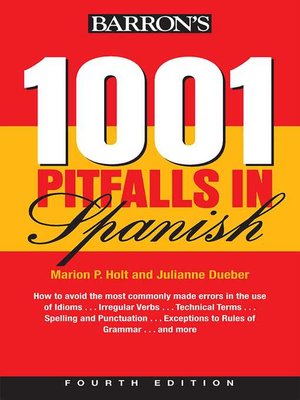 cover image of 1001 Pitfalls In Spanish